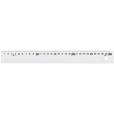 NT Lineal Alu 30cm 65418 weiss