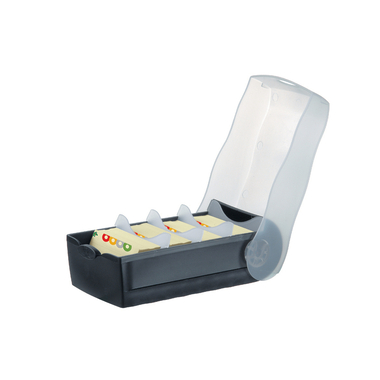 HAN Karteibox Croco A8 5.20 nero 9.7x6.7x19.1cm