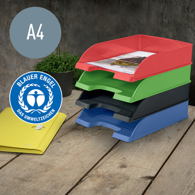 LEITZ Vaschette portadoc.Recycle A4 5227-50-50 verde, CO2 neutro