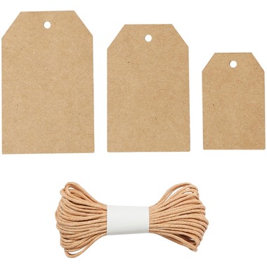 I AM CREATIVE Geschenkanhänger 4088.55 BOHO Tag Set I, 30 Stück