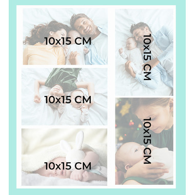 EXACOMPTA Fotoalbum Teddy 29x32cm 16564E rosa 60 Seiten