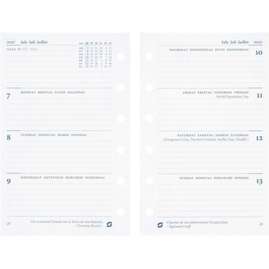 SUCCES Agenda Junior 2027 842107000027U 1S/2P recharge compl. 8x12.5cm