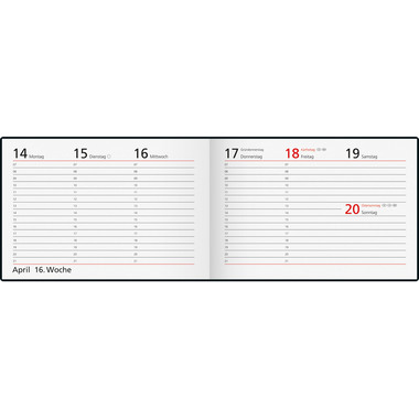 RIDOIDE Agenda tascab. Septimus 2025 17515035.25 1S/2P blu DE 15.2x10.2cm