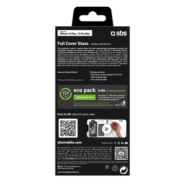Protective glass film for iPhone 13 Pro Max/iPhone 14 Plus