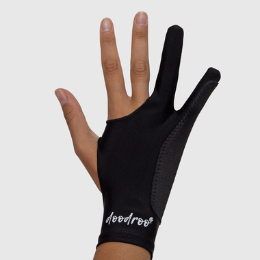 This soft and breathable artist's glove allows you to draw naturally