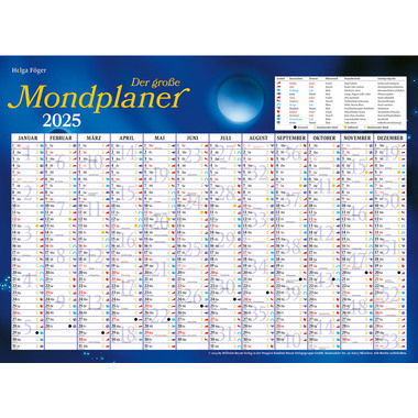 HEYNE Calendrier 2025 45323944 Mondleben DE 33x48.5cm