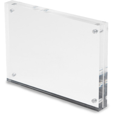 DEFLECTO Mag. Blocco acril. A6 MCHA611 transparente 2x7.5mm