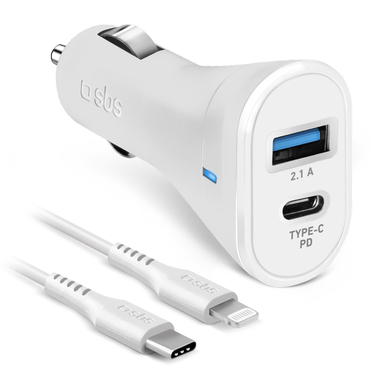 PD car charger and Type-C Lightning cable