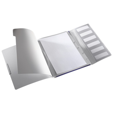 LEITZ Ordnungsmappe Style A4 39950069 titan blau für 200 Blatt