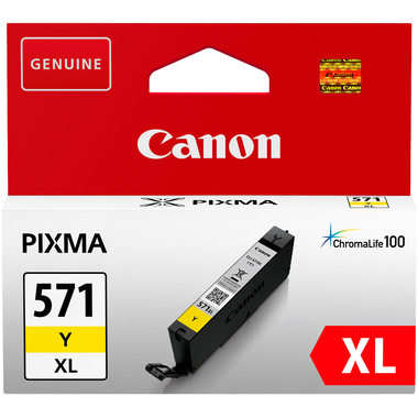 CANON Cart. d'inchiostro XL yellow CLI-571XLY PIXMA MG5750 11ml