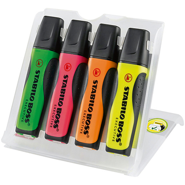 STABILO BOSS EXECUTIVE 2/5mm 73/4-1 4 Farben