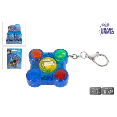 ROOST Porte-clés Memory Game 621366 3 ass. 5x5cm
