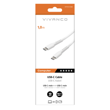 Cavo USB-C 3.1 ricarica e dati | Vivanco