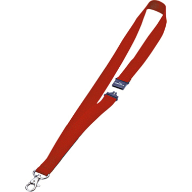 DURABLE Lacet textile 20 813703 rouge, 44cm 10 pcs.