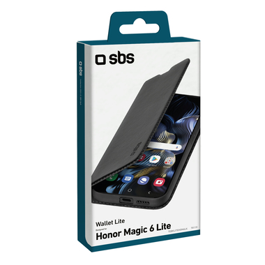 Bookcase mit Kartenfächern für das Honor Magic 6 lite