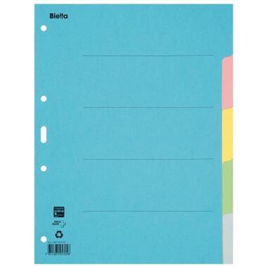 BIELLA Register cardboard colour A4 461405.00 5 pcs., plain