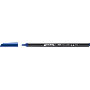 EDDING Stilos fibre 1200 1 mm 1200-017 bleu acier