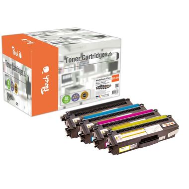 Peach Spar Pack Plus Tonermodule kompatibel zu Brother TN-326