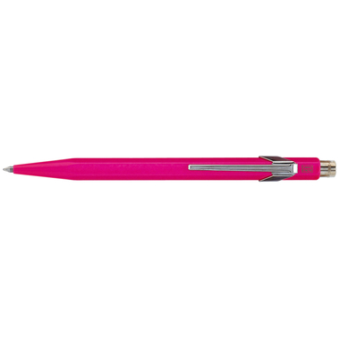 CARAN D'ACHE Penna a sfera 849 Metall 849.090 rosa, refill, scritt. blu