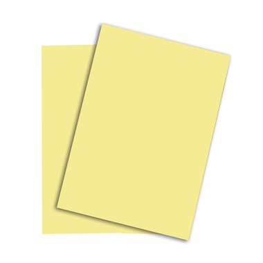 PAPYRUS Rainbow Papier FSC A4 88043097 hellgelb, 120g 250 Blatt