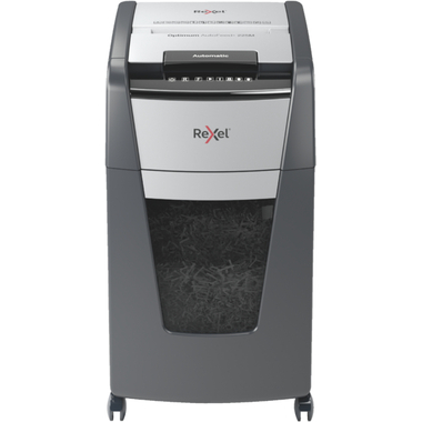 REXEL Destructeur docu. Optimum AF+ 2020225MCH 225M, P-5, 60lt