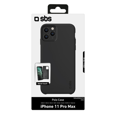 Cover effetto velvet touch per iPhone 11 Pro Max