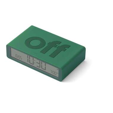 Sveglia Digitale Lexon Flip Classic Verde