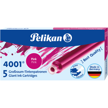 PELIKAN Cartuccia inchiostro GTP/5 pink 5 pezzi