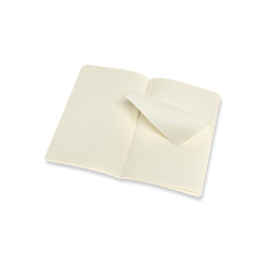 MOLESKINE Notizheft 2x 21x13cm 620527 liniert, korall/marine, 96 S.
