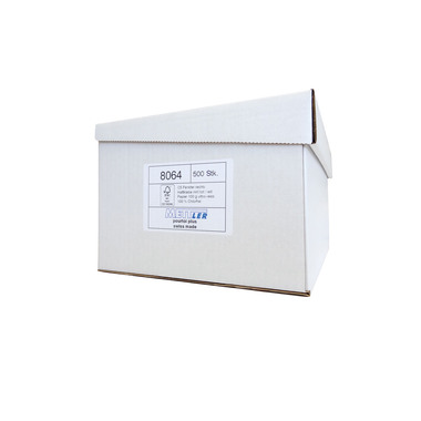 METTLER Couvert Fenster rechts C5 8064-Laser 100g ultraweiss,Laser 500 Stk.