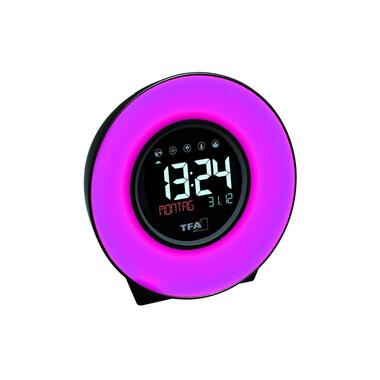 Sveglia Moodlight TFA Dostmann con Cambio di Colore