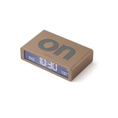 Lexon Sveglia Digitale Flip Classic Oro