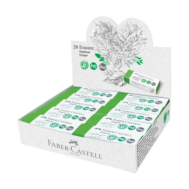 FABER-CASTELL Radierer Dust-free 187250 grün