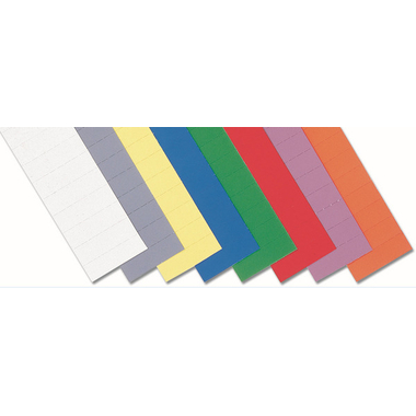 MAGNETOPLAN Ferrocard Etichette 40x15mm 12864 assort. 138 pezzi
