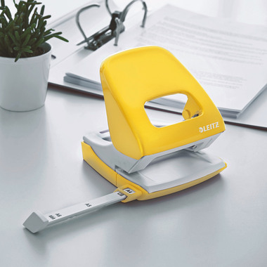 LEITZ Bürolocher NeXXt WOW 5008 5008-10-16 gelb 30 Blatt