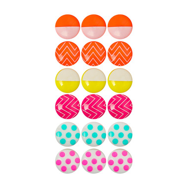 I AM CREATIVE Calamita Mini Let`s Organize MAA4035.58 neon 18 pezzi