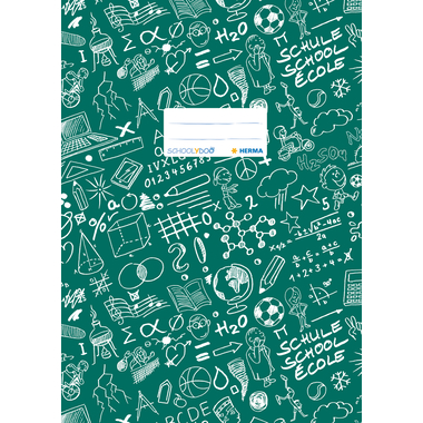 HERMA Buste per quaderni A4 19406 verde