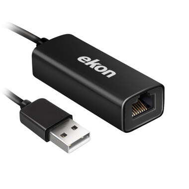 USB female LAN adapter for notebook and PC | Ekon
