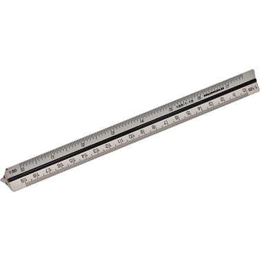 RUMOLD Dreikantmassstab 195/15 15cm 195/1/15 architect 1 Alu