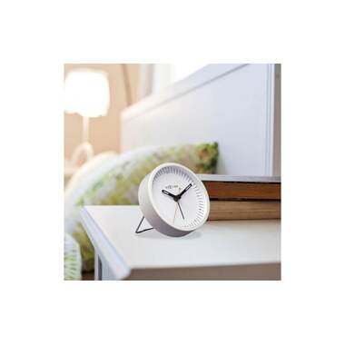 NeXtime Sveglia Classica Piccola Bianca