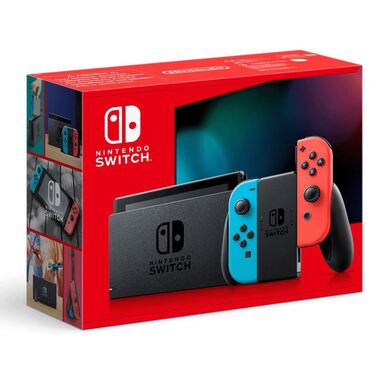 Nintendo Switch (32GB, Red/Blue)