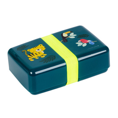 ALLC Lunchbox Tiger SBJTGR14 petrol 18x6x12cm