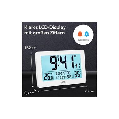 Orologio Radiocontrollato ADE Cifre XXL