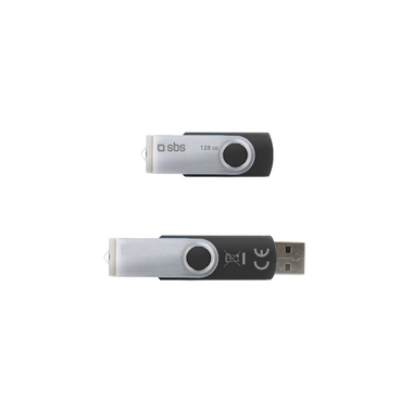 USB 3.0 Stick mit 128 GB und schwenkbarer Abdeckung