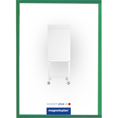 MAGNETOPLAN Cornice calamita magnetofix A4 1130305 verde 5 pezzi