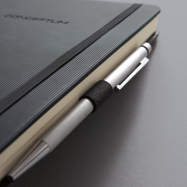CONCEPTUM Carnet HC A5 CO109 black, Dot-Lineatur, 194 p.