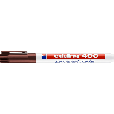 EDDING Permanent Marker 400 1mm 400-7 marrone