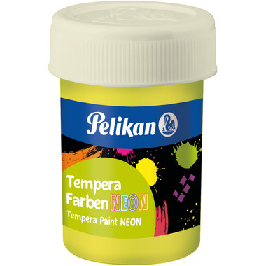 PELIKAN Neon de couleur Tempera 809382 6 couleurs ass.