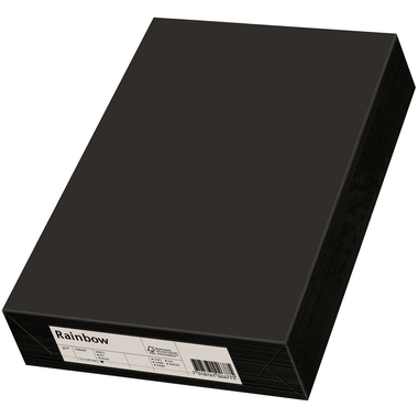 RAINBOW Papier schwarz/99 A3 88042833 FSC, 120g 250 Blatt