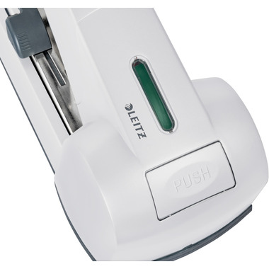 LEITZ Heftgerät Heavy Duty 5553 55530084 hellgrau 120 Blatt